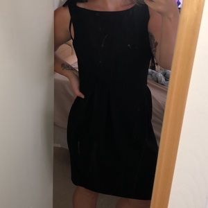 Large black dress